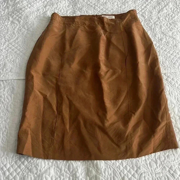 Vintage Silk Skirt - Picture 1 of 7